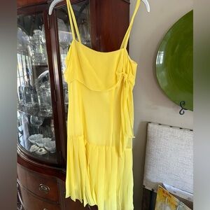 Allen B. By Allen Schwartz Yellow Dress